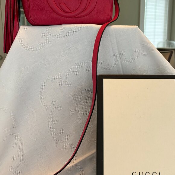 Gucci Soho Disco PINK Crossbody Bag - Picture 7 of 13